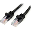 StarTech Cat5 Network Cables - StarTech 10m Black Snagless Cat5e Patch Cable | Wholesale IT Computer Hadware