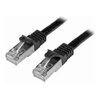 StarTech Other Network Cables - StarTech STARTECH.COM 2M BLACK CAT6 SHIELDED GIGABIT NETWORK CABLE  | Wholesale IT Computer Hadware