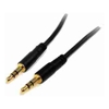 StarTech Other Network Cables - StarTech 1.8m SLIM 3.5mm STEREO AUDIO CABLE M/M 3.5mm AUDIO CABLE LTW | Wholesale IT Computer Hadware