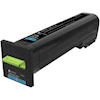 Lexmark Toner Cartridges - Lexmark CS820 Cyan Extra High Yield Return Program Toner Cart 22K | Wholesale IT Computer Hadware