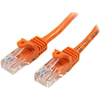 StarTech Cat5 Network Cables - StarTech 5m Orange Snagless Cat5e Patch Cable | Wholesale IT Computer Hadware