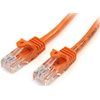 StarTech Cat5 Network Cables - StarTech 3m Orange Snagless UTP Cat5e Patch Cable | Wholesale IT Computer Hadware