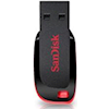 USB 2.0 Flash Drives - SanDisk Cruzer Blade USB Flash Drive CZ50 64GB USB2.0 Black with red accent Compact | Wholesale IT Computer Hadware