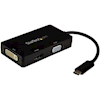 USB Type-C / 3.1 Cables - StarTech 3-in-1 USB-C to VGA DVI or HDMI | Wholesale IT Computer Hadware