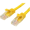 StarTech Cat5 Network Cables - StarTech 5m Yellow Snagless Cat5e Patch Cable | Wholesale IT Computer Hadware