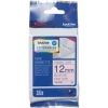 Brother Tapes - Brother 12mm Blue on Pink Fabric TZ Tape (SAME AS TZFAE3 BUT with New Package) | Wholesale IT Computer Hadware