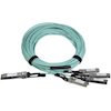 StarTech Other Network Cables - StarTech 15m QSFP+ Breakout Cable QSFP+ to 4 SFP+ | Wholesale IT Computer Hadware