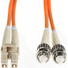 Other Network Cables - 4Cabling 1m LC-ST OM1 Multimode Fibre Optic Cable Orange | Wholesale IT Computer Hadware