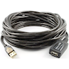 USB 2.0 Cables - 4Cabling 15M USB 2.0 AM-AF Active Extension Cable Black | Wholesale IT Computer Hadware