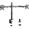 Brackets & Mounting - 4Cabling Double Arm Double Joint Monitor Bracket | Wholesale IT Computer Hadware
