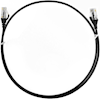 4Cabling Cat6 Network Cables - 4Cabling 4m Cat6 RJ45 RJ45 Ultra Thin LSZH Network Cables Black | Wholesale IT Computer Hadware