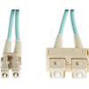 4Cabling Other Network Cables - 4Cabling 10m LC-SC OM4 Multimode Fibre Optic Duplex Patch Lead Aqua | Wholesale IT Computer Hadware