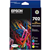 Epson Ink Cartridges - Epson 702 4 Col Ink Pack | Wholesale IT Computer Hadware
