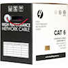 4Cabling Cat6 Network Cables - 4Cabling Cat6 Ethernet 305m Cable Reel Box. Solid Conductor. Red | Wholesale IT Computer Hadware