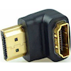 Video Adapters - 4Cabling HDMI Up Right Angled 90 Degree Adaptor HDMI V1.4 | Wholesale IT Computer Hadware