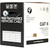 4Cabling Cat6 Network Cables - 4Cabling Cat6 Ethernet 305m Cable Reel Box. Solid Conductor. Grey | Wholesale IT Computer Hadware