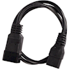 Power Cables - 4Cabling IEC C19 to C20 Power Cable 15A Black 10m | Wholesale IT Computer Hadware