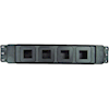 Cable Management & Installation - Elsafe OE Elsafe PB Series 4 Data Punch Outs Frame & Face Plates Black | Wholesale IT Computer Hadware