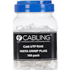 Cable Management & Installation - 4Cabling Cat6 UTP RJ45 Insta Crimp Plug 100 pack | Wholesale IT Computer Hadware