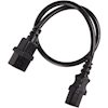 UPS Accessories - 4Cabling 4m IEC C13 to C14 Extension Cord M-F: Black | Wholesale IT Computer Hadware