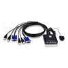 KVM Cables - Aten 2 PORT USB VGA CABLE KVM SWITCH 2YR | Wholesale IT Computer Hadware