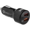 Phone & Tablet Car Chargers - 3Sixt Car Charger 5.4A Micro USB Cable 1m Black | Wholesale IT Computer Hadware