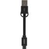 3Sixt - 3Sixt Clip Sync and Charge Cable Micro USB Black | Wholesale IT Computer Hadware