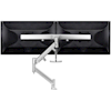 Brackets & Mounting - Atdec AWM Single Arm Dual Rail up to 2x 27 inch wide screens <16kg F Clamp Silver | Wholesale IT Computer Hadware
