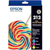 Epson Ink Cartridges - Epson 212 4 Ink Value Pack | Wholesale IT Computer Hadware
