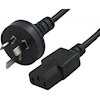 Astrotek Power Cables - Astrotek AU Power Cable 2m Male Wall 240v PC to Power Socket 3-Pin to ICE 320-C13 Black | Wholesale IT Computer Hadware