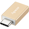 Apacer - Apacer USB Type-C to USB3.0 Type-A Adapter DA110 Gold | Wholesale IT Computer Hadware