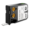 POS Consumables - Dymo XTL Pre-cut Tape Black on White 12x38mm | Wholesale IT Computer Hadware