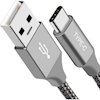 USB Type-C / 3.1 Cables - Astrotek 1m USB-C 3.1 Type-C Data Sync Charger Cable SilverStrong Braided Heavy Duty | Wholesale IT Computer Hadware