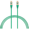 4Cabling - 4Cabling 3m Cat6a RJ45 S/FTP Thin LSZH 30 AWG Network Cable. Green | Wholesale IT Computer Hadware