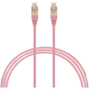 Cat6 Network Cables - 4Cabling 0.25m Cat6a RJ45 S/FTP Thin LSZH 30 AWG Network Cable. Pink | Wholesale IT Computer Hadware
