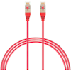 Cat6 Network Cables - 4Cabling 0.25m Cat6a RJ45 S/FTP Thin LSZH 30 AWG Network Cable. Red | Wholesale IT Computer Hadware