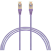 4Cabling Cat6 Network Cables - 4Cabling 0.75m Cat6a RJ45 S/FTP Thin LSZH 30 AWG Network Cable. Purple | Wholesale IT Computer Hadware