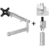 Atdec - Atdec AWM Dual Monitor Mount solution on a 135mm Post F Clamp Silver | Wholesale IT Computer Hadware