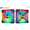 Corsair Case Fans - Corsair QL140 RGB ICUE 140mm RGB LED PWM Fan 26dBA 50.2 CFM Single Pack | Wholesale IT Computer Hadware