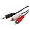Comsol Cat7 Network Cables - Comsol 10MTR 3.5MM STEREO MALE TO 2 X RCA MALE AUDIO CABLE | Wholesale IT Computer Hadware