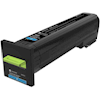 Lexmark Toner Cartridges - Lexmark CX825/CX860 Cyan Extra High Yield Return Program Toner Cart 22K | Wholesale IT Computer Hadware