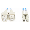 4Cabling Other Network Cables - 4Cabling 0.5m LC-SC OM4 Multimode Fibre Optic Cable: Blue | Wholesale IT Computer Hadware