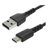 StarTech USB Type-C / 3.1 Cables - StarTech Cable Black USB 2.0 to USB C Cable 2m | Wholesale IT Computer Hadware