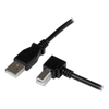 USB 2.0 Cables - StarTech 2m USB 2.0 A to Right Angle B Cable M/M | Wholesale IT Computer Hadware