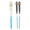 Other Specialised Cables - 4Cabling 3m LC-ST OM4 Multimode Fibre Optic Cable: Blue | Wholesale IT Computer Hadware