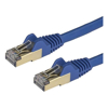 StarTech Cat6 Network Cables - StarTech 7m CAT6a Ethernet Cable Blue- RJ45 Snagless Connectors CAT6a STP Cord Copper | Wholesale IT Computer Hadware