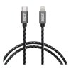3Sixt - 3Sixt Black Cable USB-C to Lightning 2m | Wholesale IT Computer Hadware