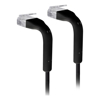 Ubiquiti Cat5 Network Cables - Ubiquiti UniFi patch cable with both end bendable RJ45 2m Black | Wholesale IT Computer Hadware