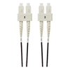 4Cabling Other Network Cables - 4Cabling 1.5m SC-SC OM4 Multimode Fibre Optic Patch Cable: Black | Wholesale IT Computer Hadware