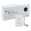 Cable Management & Installation - 4Cabling 4C | Classic 5 Gang Switch 250V 16AX Vertical 10 Pack with 10 FREE C-Clips | Wholesale IT Computer Hadware